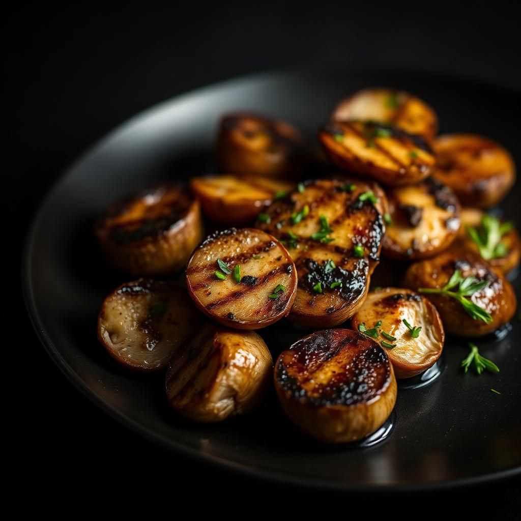 Μανιτάρια στη σχάρα